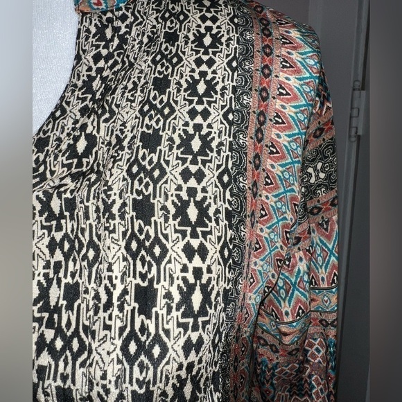 Tolani Indian print dress, silky and lovely! - Picture 4 of 9